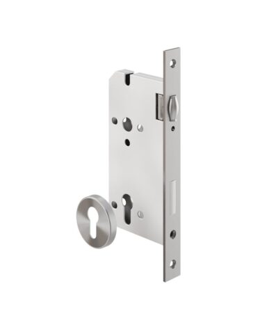 Roller Mortice Lock - 60mm Backset - Stainless Steel