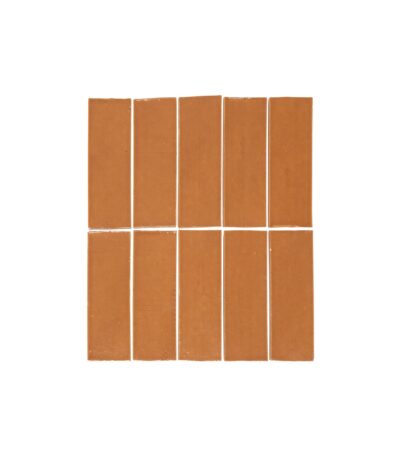 Rommani Handmade Zellige Rectangle Tile - Biscuit