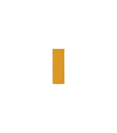 Rommani Handmade Zellige Rectangle Tile - Saffron Yellow (Sample)