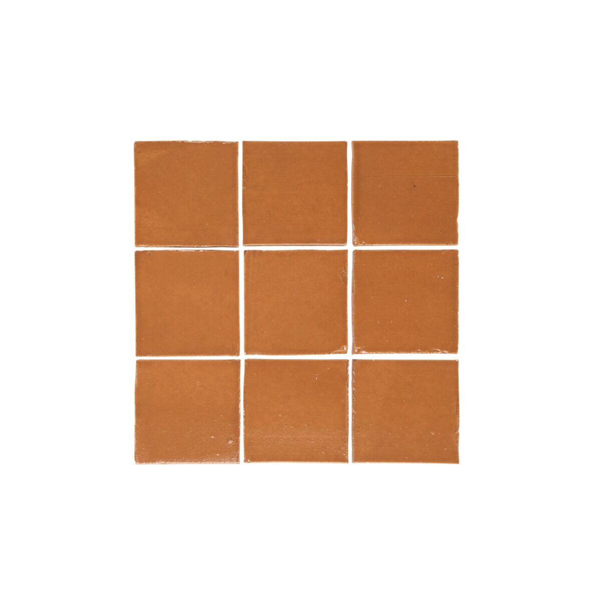 Rommani Handmade Zellige Square Tile - Biscuit