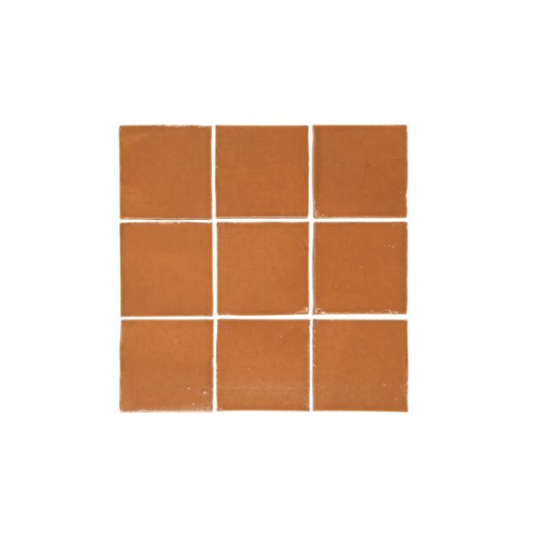 Rommani Handmade Zellige Square Tile - Biscuit