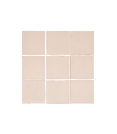 Rommani Handmade Zellige Square Tile - Bone