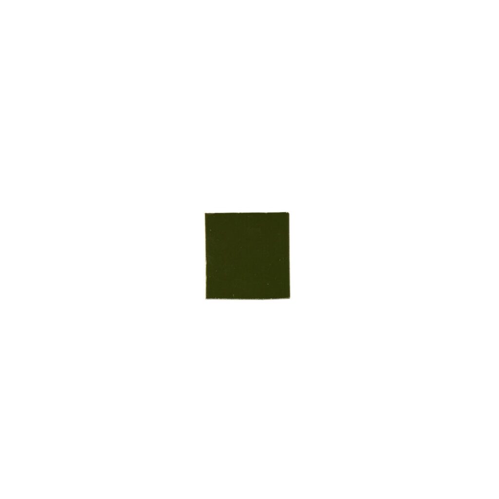 Rommani Handmade Zellige Square Tile - Forest Green (Sample)