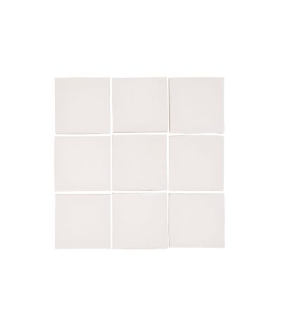 Rommani Handmade Zellige Square Tile - Pearl