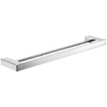 Rosa Double Towel Rail 610 mm - Mirror Polish | 6408D-610