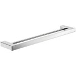 Rosa Double Towel Rail 610 mm - Mirror Polish | 6408D-610