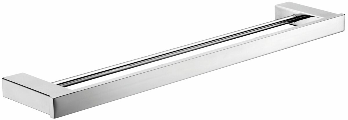 Rosa Double Towel Rail 810mm- Mirror Polish | 6408D-810