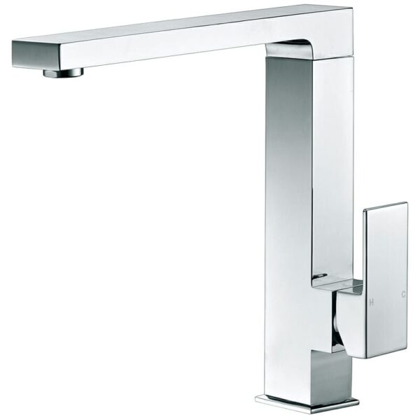 Rosa High Rise Square Sink Mixer - Chrome | PSS1008SB
