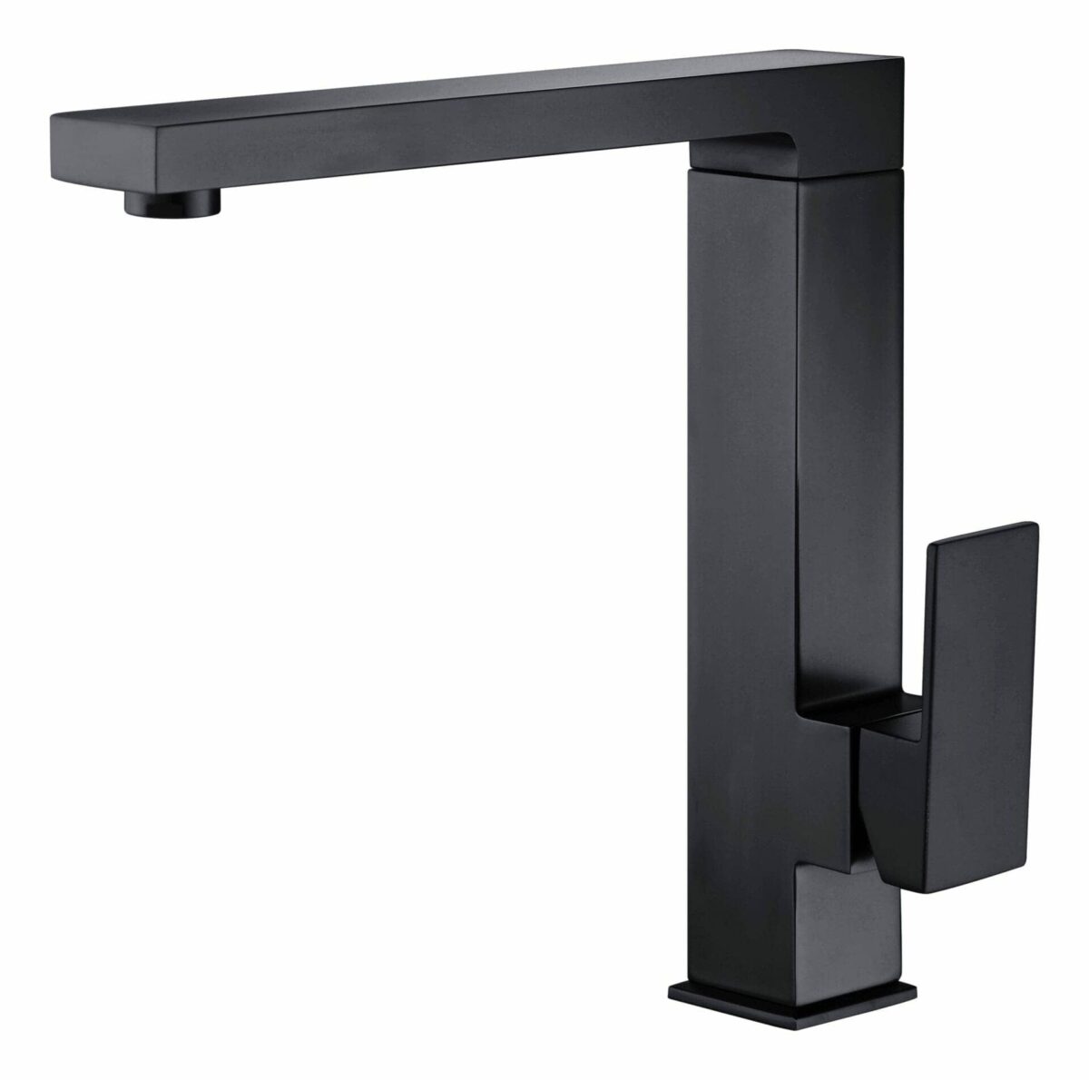 Rosa High Rise Square Sink Mixer - Matt Black | PSS1008SB-B