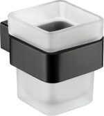 Rosa Tumbler Holder - Matt Black | 6402-B