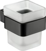 Rosa Tumbler Holder - Matt Black | 6402-B