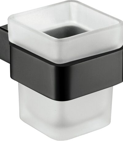 Rosa Tumbler Holder - Matt Black | 6402-B
