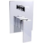 Rosa Wall Mixer With Diverter - Chrome | PSS3002SB