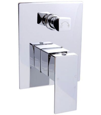 Rosa Wall Mixer With Diverter - Chrome | PSS3002SB