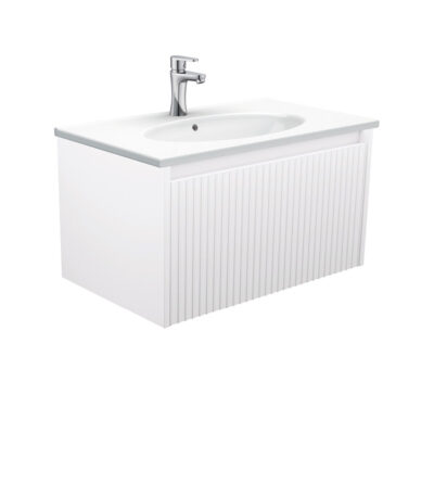 Rotondo Alina Satin White 750 Wall-Hung Vanity