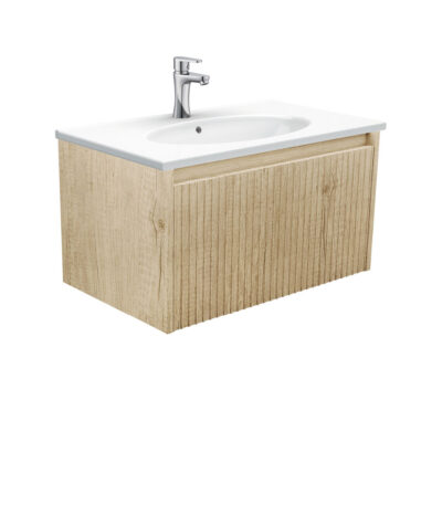 Rotondo Alina Scandi Oak 750 Wall-Hung Vanity