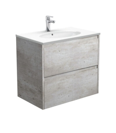 Rotondo Amato 750 Industrial Wall-Hung Vanity