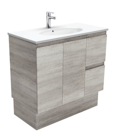 Rotondo Edge Industrial 900 Vanity On Kickboard