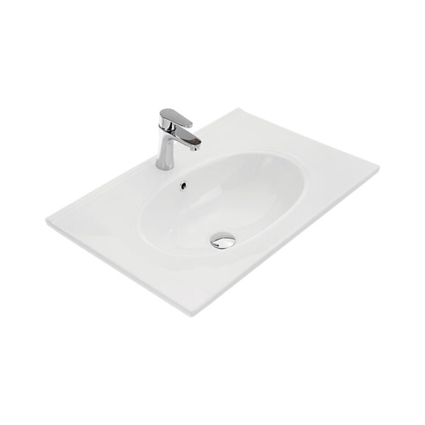 Rotondo Full Depth Ceramic Basin Top 600