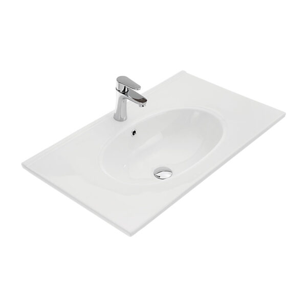 Rotondo Full Depth Ceramic Basin Top 750