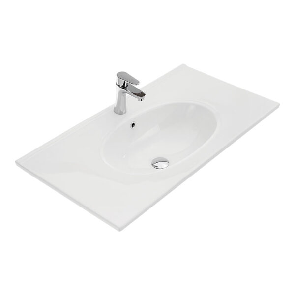 Rotondo Full Depth Ceramic Basin Top 900
