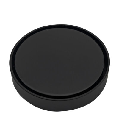 Round 2-in-1 Tile Bed Floor Waste, 88mm Outlet, Matte Black