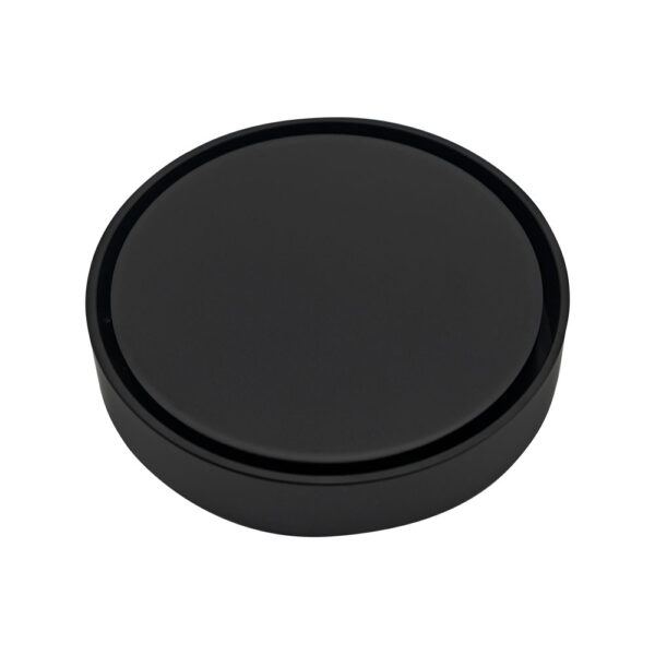 Round 2-in-1 Tile Bed Floor Waste, 88mm Outlet, Matte Black
