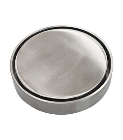 Round 2-in-1 Tile Bed Floor Waste, 88mm Outlet, Stainless Steel