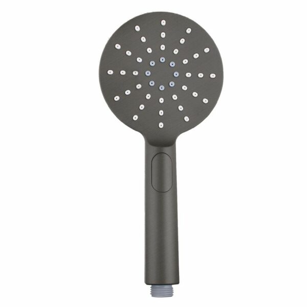 Round 3 Functions Gun Metal Grey ABS Handheld Shower | GM-R11.HHS