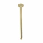 Round Brushed Gold Ceiling Shower Arm - 400mm | BUYG0120.SA