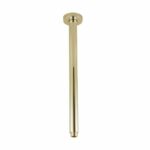 Round Brushed Gold Ceiling Shower Arm - 400mm | BUYG0120.SA