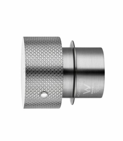 Round Brushed Nickel Progressive Wall Mixer Handle | BU0169.HD