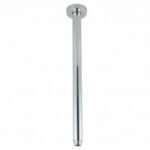 Round Chrome Ceiling Shower Arm 400mm
