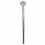 Round Chrome Ceiling Shower Arm 400mm