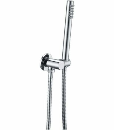 Round Chrome Hand held Shower Set