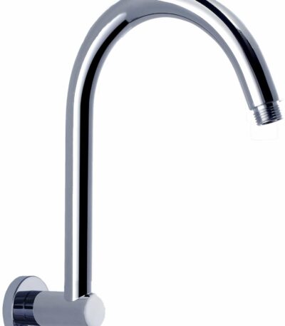 Round Curved Shower Arm - Chrome | PRY016N
