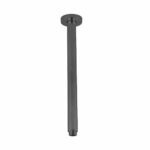 Round Gun Metal Grey Ceiling Shower Arm - 400mm | GM0120.SA