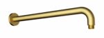 Round Horizontal Shower Arm - Brushed Gold | PRY006-BG