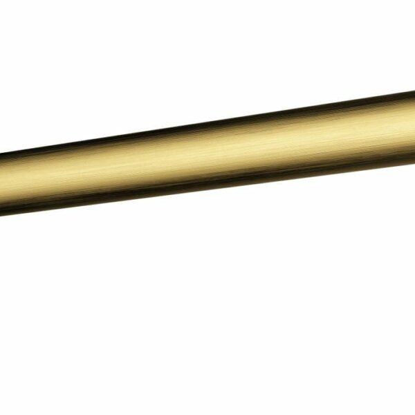 Round Horizontal Shower Arm - Brushed Gold | PRY006-BG