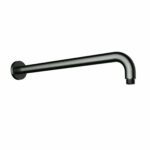 Round Horizontal Shower Arm - Gunmetal | PRY006-GM