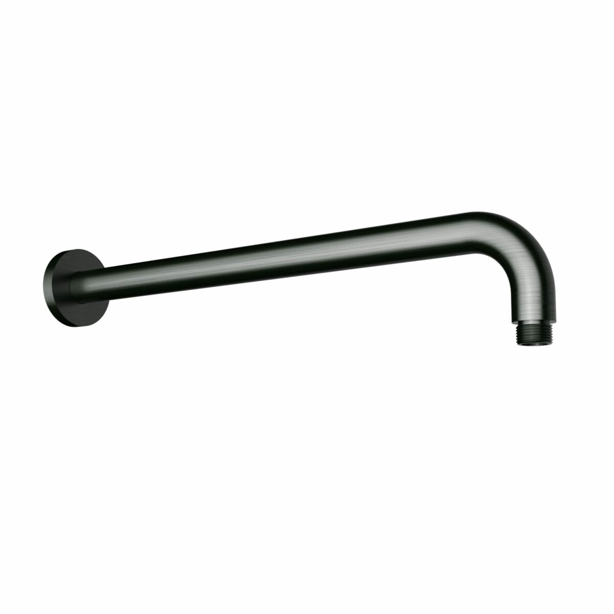 Round Horizontal Shower Arm - Gunmetal | PRY006-GM