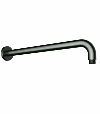 Round Horizontal Shower Arm - Gunmetal | PRY006-GM