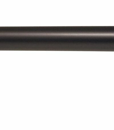 Round Horizontal Shower Arm - Matt Black | PRY006-B