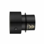 Round Matt Black Progressive Wall Mixer Handle | OX0169.HD