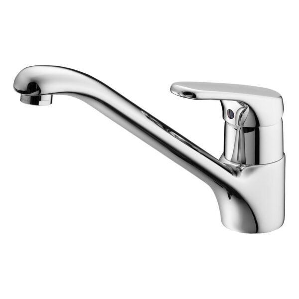 Round Medium Chrome Kitchen Mixer | XG32