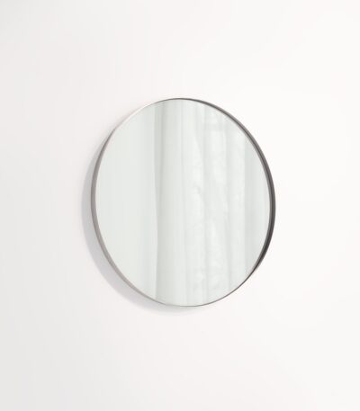 Round Mirror 600mm - Stainless Steel