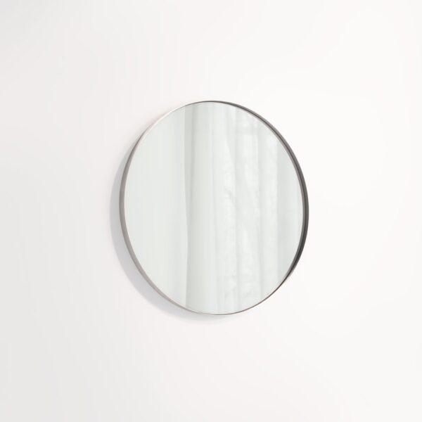 Round Mirror 600mm - Stainless Steel