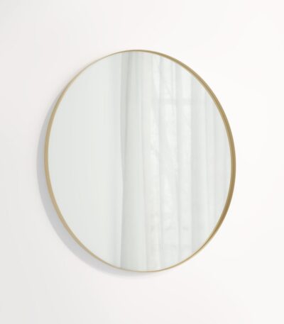 Round Mirror 800mm - Brushed Brass