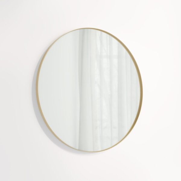Round Mirror 800mm - Brushed Brass