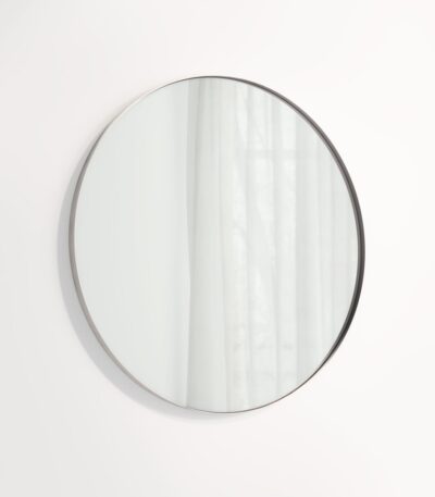 Round Mirror 800mm - Stainless Steel